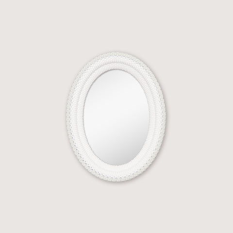 Moire Mirror Oval